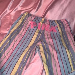 pink pajama pants